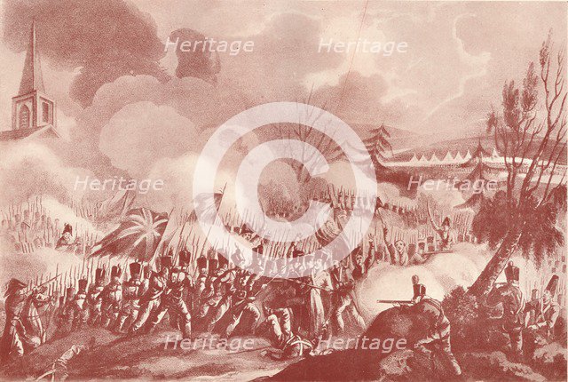 'Battle of St. Jean De Luz, December 10, 1813', c1815 (1909). Artist: Thomas Sutherland.