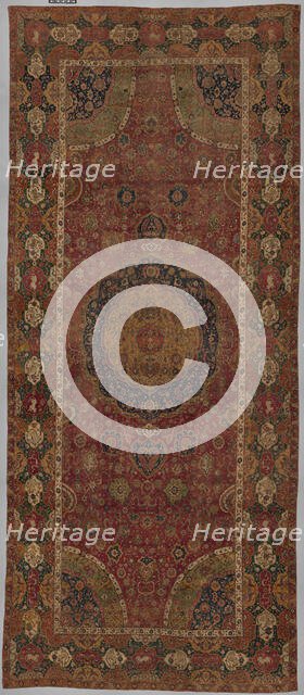 The Seley Carpet, Iran, late 16th century. Creator: Unknown.
