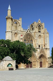 Lala Mustafa Pasha Mosque, Famagusta, North Cyprus.
