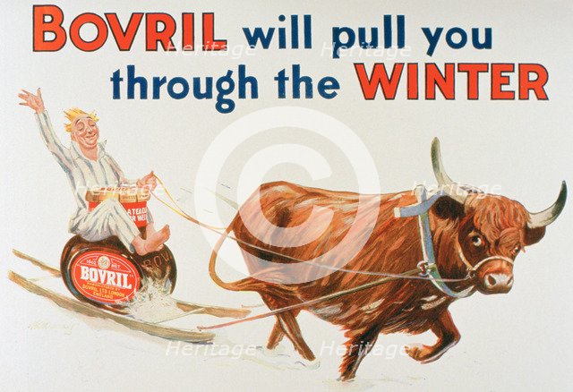 Bovril advert, 1927. Artist: Unknown