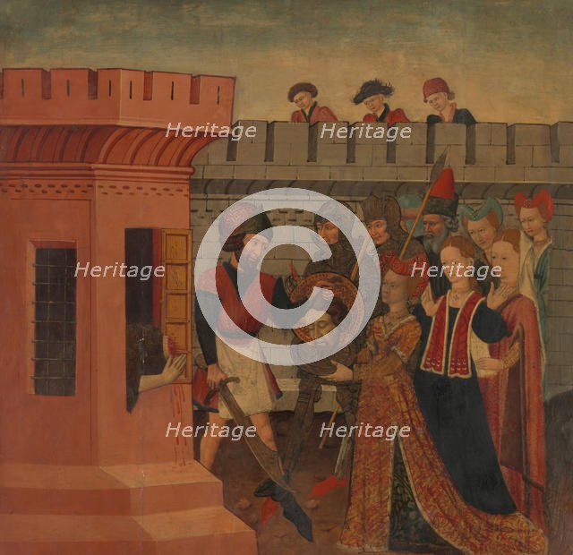 The Beheading of Saint John the Baptist. Creator: Spanish (Catalan) Painter (mid-15th century).