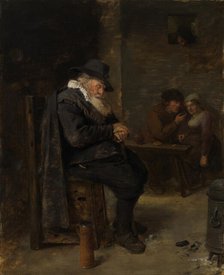 An Old Man in a Tavern, 1632-1635. Creator: Adriaen Brouwer.