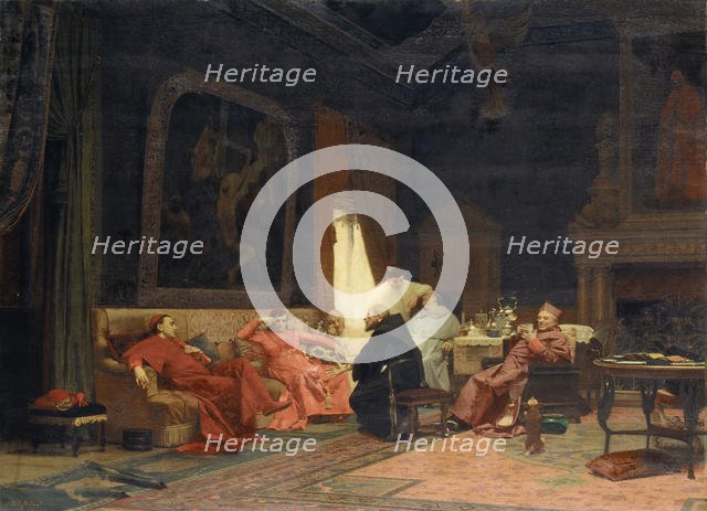 The Missionary's Adventures, ca. 1883. Creator: Jehan Georges Vibert.