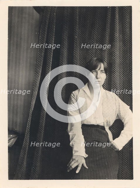 Portrait of Marcel Moore (1892-1972), 1915. Creator: Cahun, Claude (1894-1954).