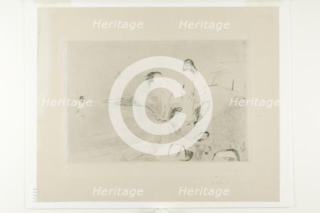 Women Bathing, 1895. Creator: Edvard Munch.