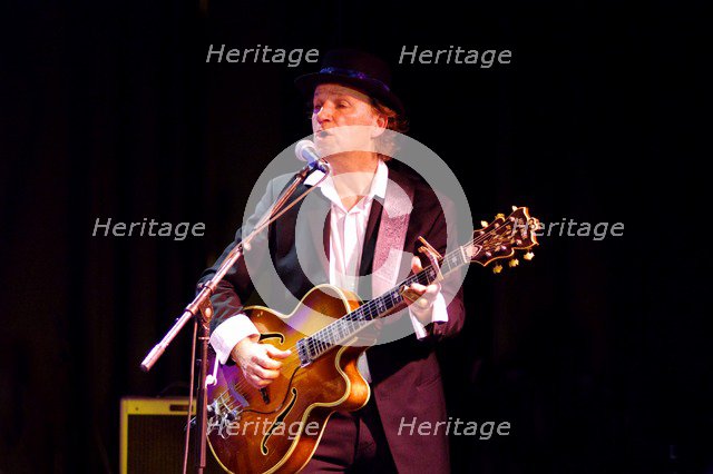 Ben Tyzack, Crawley Blues Club, Hawth, Crawley, Sept 2018. Creator: Brian O'Connor.