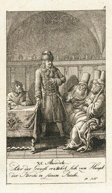 Original Anecdotes of Peter the Great, 1789. Creator: Daniel Nikolaus Chodowiecki.