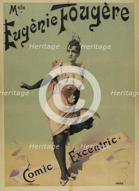 Melle Eugènie Fougère , c. 1890. Creator: Anonymous.