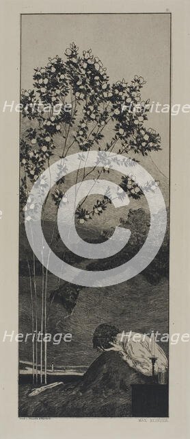 Wishes, plate three from A Glove, 1881. Creator: Max Klinger.