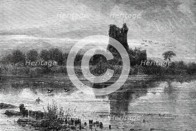Ross Castle (from "Picturesque Europe"), 1876. Creator: Josiah Wood Whymper.