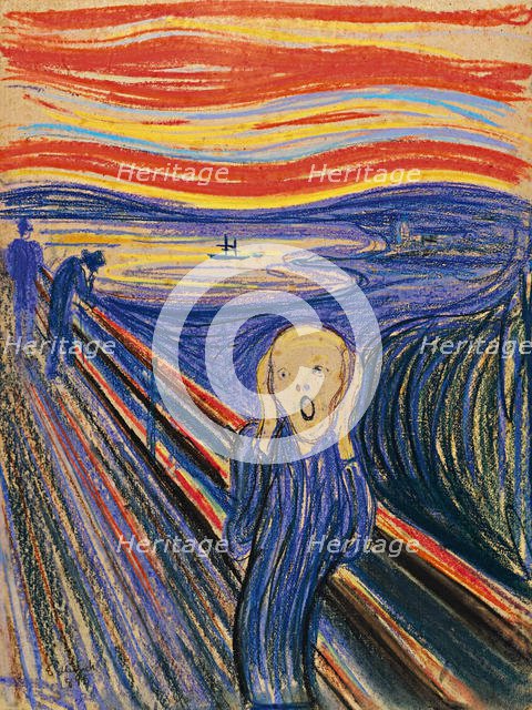 The Scream, 1895. Artist: Munch, Edvard (1863-1944)
