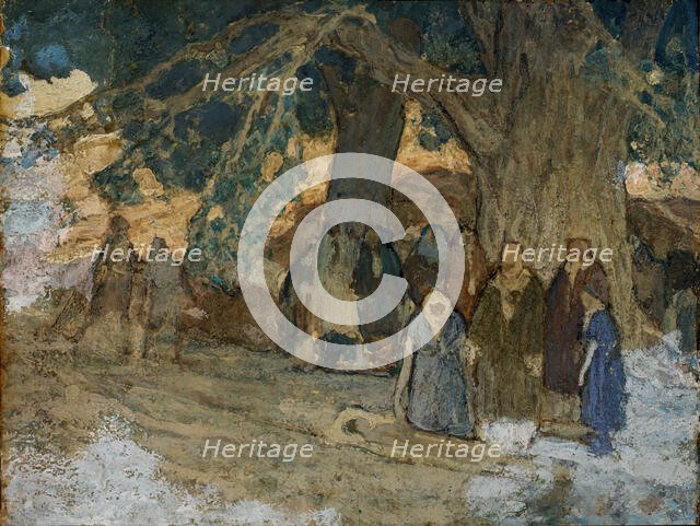 He Healed the Sick, ca. 1930. Creator: Henry Ossawa Tanner.