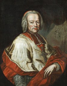 Portrait of Siegmund III Christoph Graf von Schrattenbach (1698-1771), Prince-Archbishop of Salzburg Creator: Anonymous.