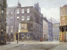 View of the junction of Howard Street and Norfolk Street, London, 1880. Artist: John Crowther