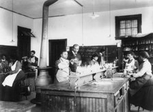 Laboratory at Tuskegee Institute, Alabama, 1902. Creator: Frances Benjamin Johnston.