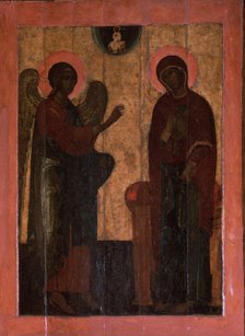 The Annunciation of Ustyug, Second half of the16th cen.. Artist: Russian icon  