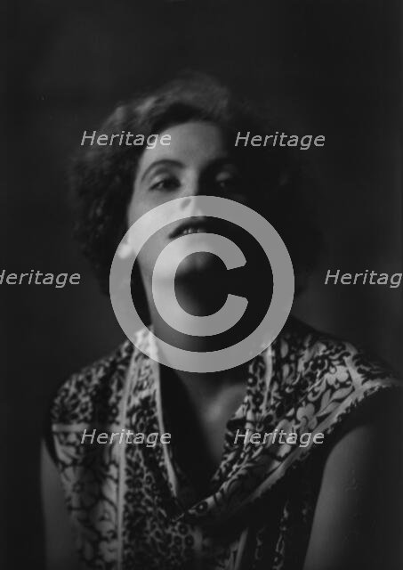 Miss Greta Garbo, portrait photograph, 1925 July 27. Creator: Arnold Genthe.