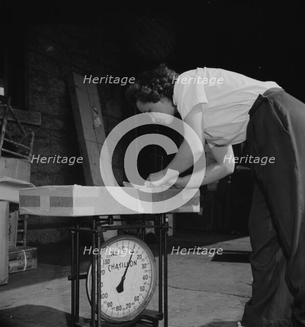 Mrs. Dorothy Bell, Irish-German descent, twenty-seven years old..., New Britain, Connecticut, 1943. Creator: Gordon Parks.