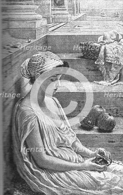 ''Pictures of the Year- IX, "Under the Sea Wall"', 1888. Creator: Unknown.