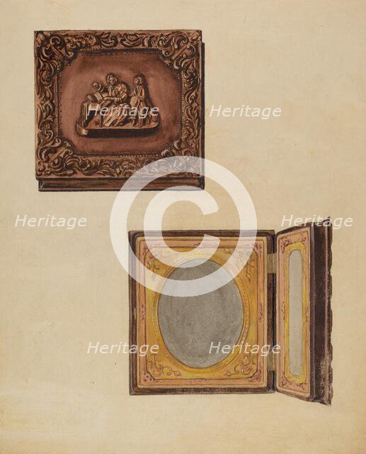 Portrait Case, 1935/1942. Creator: Vincent Murphy.