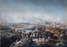 The Battle of Borodino on August 26, 1812, First quarter of 19th cen.. Artist: Hess, Peter von (1792–1871)