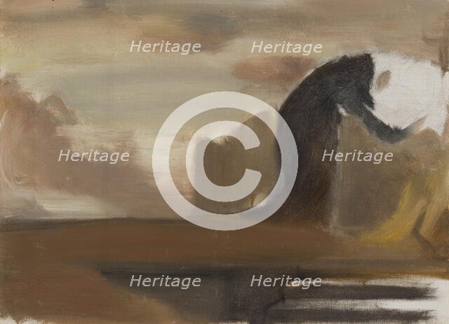 Mourning, 1910-1911. Creator: Einar Ilmoni.