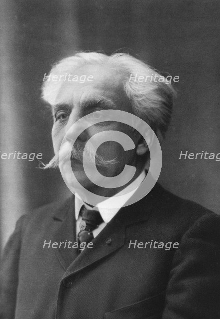 Gabriel Fauré (1845-1924), French composer, organist, pianist and teacher. Artist: Silvestre