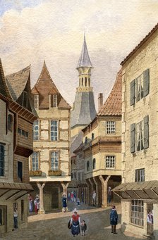 Dinan, Brittany, France. Artist: Unknown
