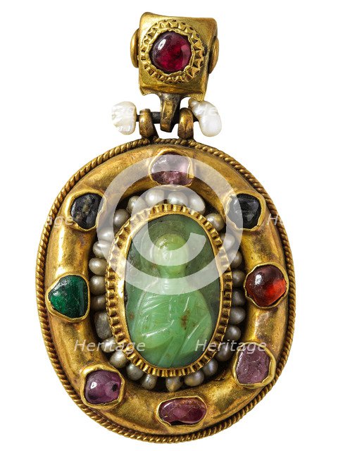 Cameo with Saint George.