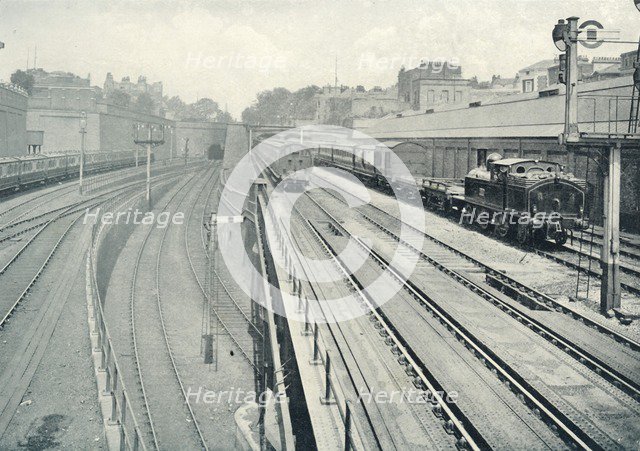 'A Busy Spot', 1922. Creator: Unknown.