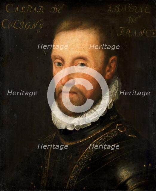 Portrait of Gaspard de Coligny (1517-72), c.1609-c.1633. Creator: Workshop of Jan Antonisz van Ravesteyn.