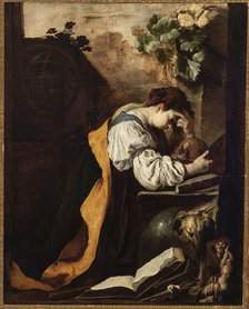 Meditation (Malinconia), c. 1618. Creator: Fetti, Domenico (1588/90-1623).