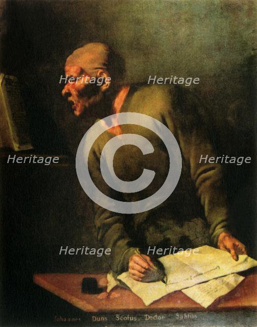 'Duns Scotus', 17th century, (1943).  Creator: Unknown.