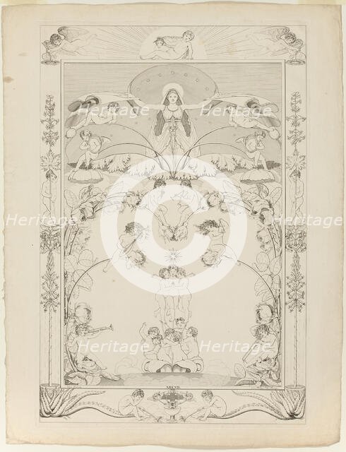 Evening, 1803/05. Creator: Phillip Otto Runge.