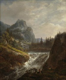 Norwegian Landscape, 1822. Creator: Johan Christian Dahl.