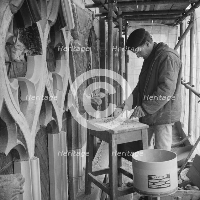 Carlisle Cathedral, Carlisle, Cumbria, 07/03/1967. Creator: John Laing plc.