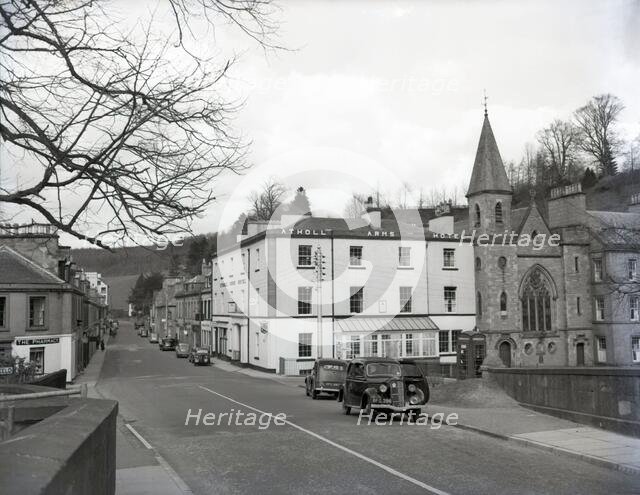 The Atholl Arms Hotel, Dunkeld, Perthshire, Scotland, c1960s. Creator: Arthur Charles Kirby Ware.