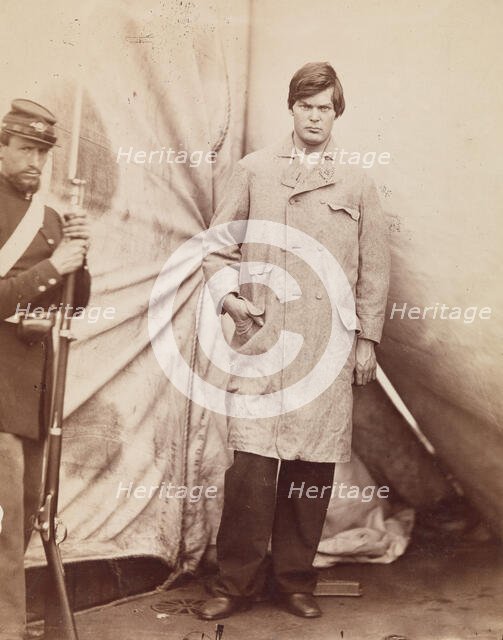 Lewis Powell [alias Lewis Payne], April 27, 1865. Creator: Alexander Gardner.