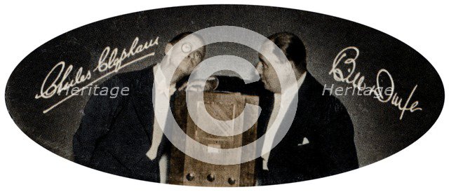 Clapham and Dwyer, musical and radio humorists, 1935. Artist: Unknown