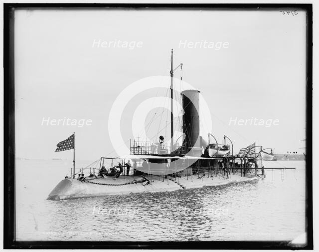 U.S. Battleship [sic] Katahdin, c1899. Creator: Edward H Hart.