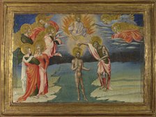 The Baptism of Christ (Predella Panel), 1454. Artist: Giovanni di Paolo (ca 1403-1482)