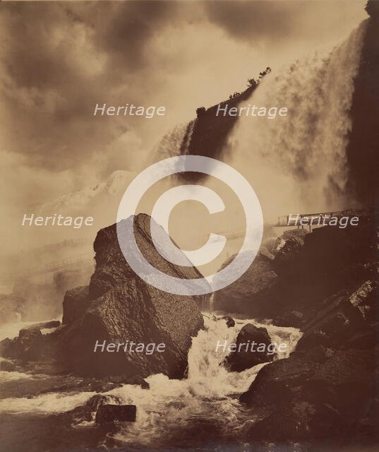 Niagara Falls, ca. 1888. Creator: George Barker.