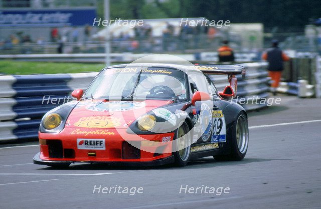 1999 Porsche 911 GT2 FIA GT Silverstone 500. Artist: Unknown.