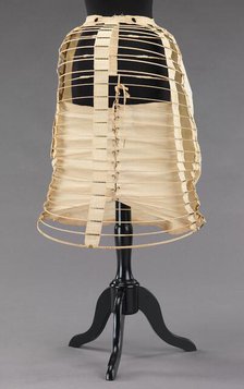 Bustle, American, 1872-74. Creator: Unknown.