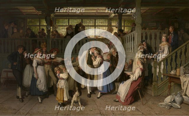 Guests at a Wedding, 1882. Creator: Theodore Gerard.