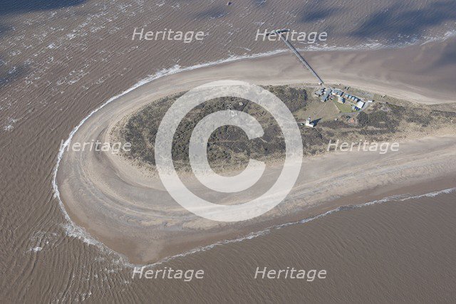 Coastal battery and nature neserve, Spurn Point, East Riding of Yorkshire, 2014. Creator: Historic England Staff Photographer.