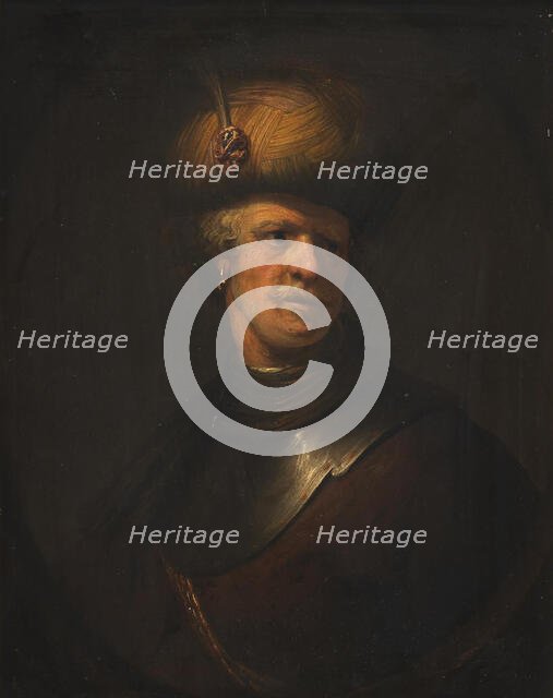 Half-Length Portrait of an Old Man, 1683-1720. Creator: Daniel de Konink.