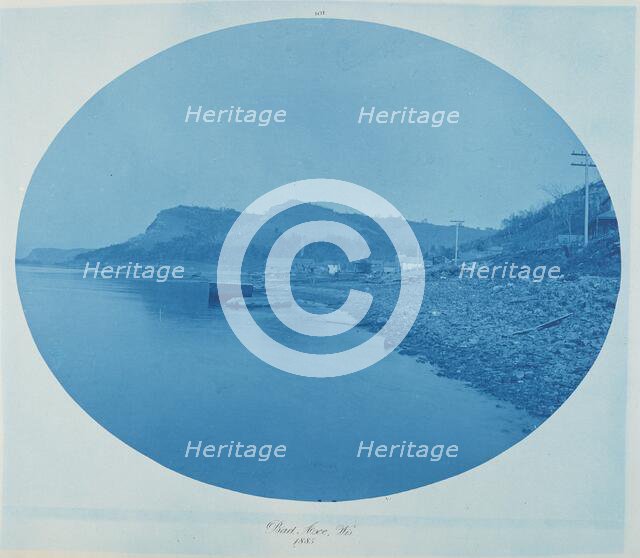 Bad Axe, Wis., 1885. Creator: Henry Bosse.