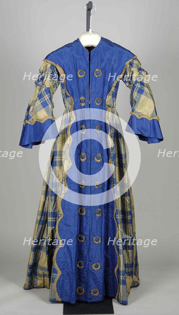 Dressing Gown, American, ca. 1855. Creator: Unknown.