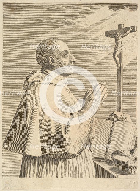 St. Charles Borromeo. Creator: Claude Mellan.